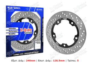 ΔΙΣΚΟΠΛΑΚΑ SZ41R GSF650 BANDIT ΠΙΣΩ X BRAKE