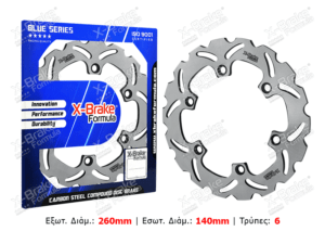 ΔΙΣΚΟΠΛΑΚΑ WF7501R W GSX1300R 08 17 ΠΙΣΩ X BRAKE