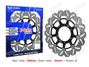 ΔΙΣΚΟΠΛΑΚΑ WK096L R F FLO W CB600F HORNET 07 13 ΕΜΠΡΟΣ X BRAKE